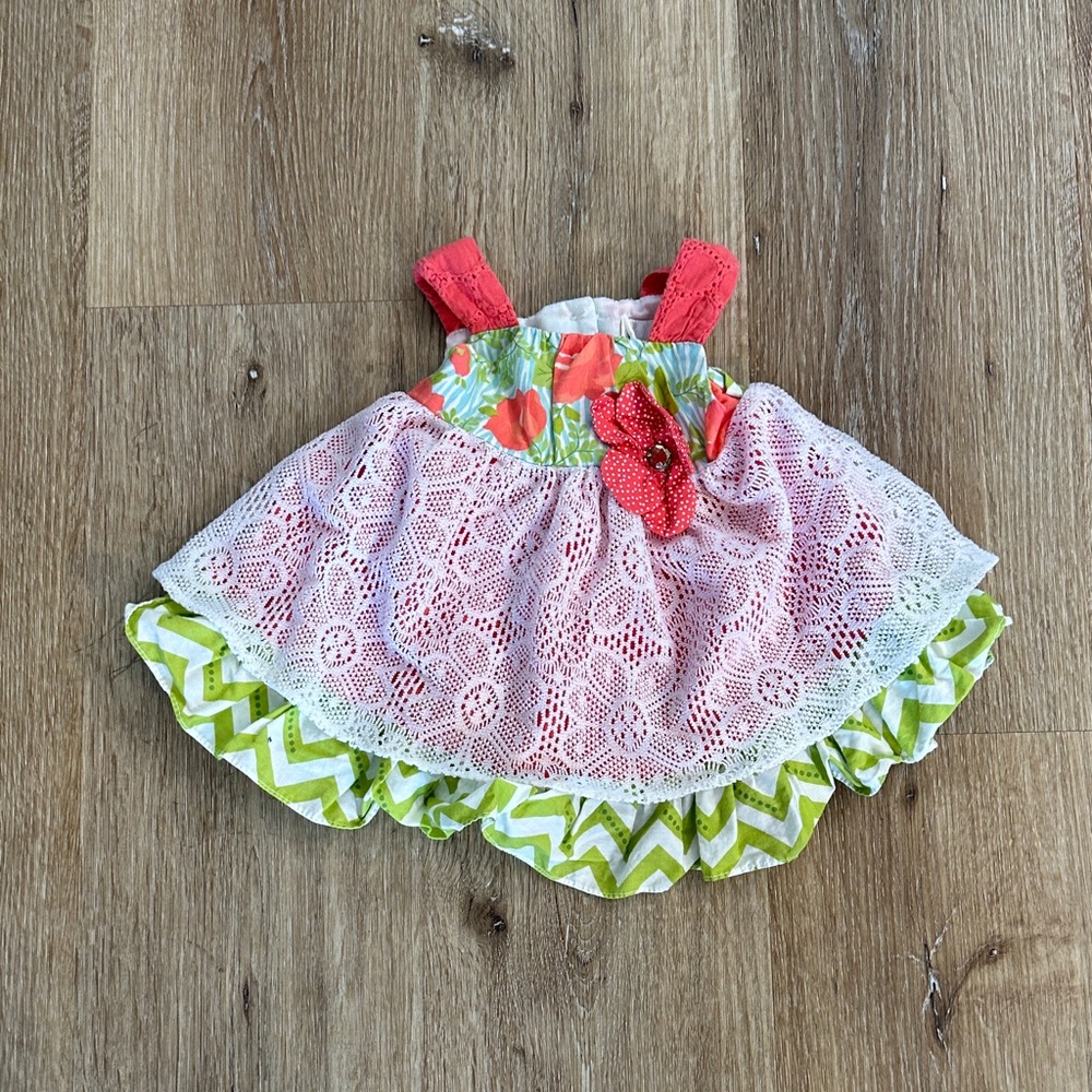 Counting Daisies‎ Floral Baby Dress